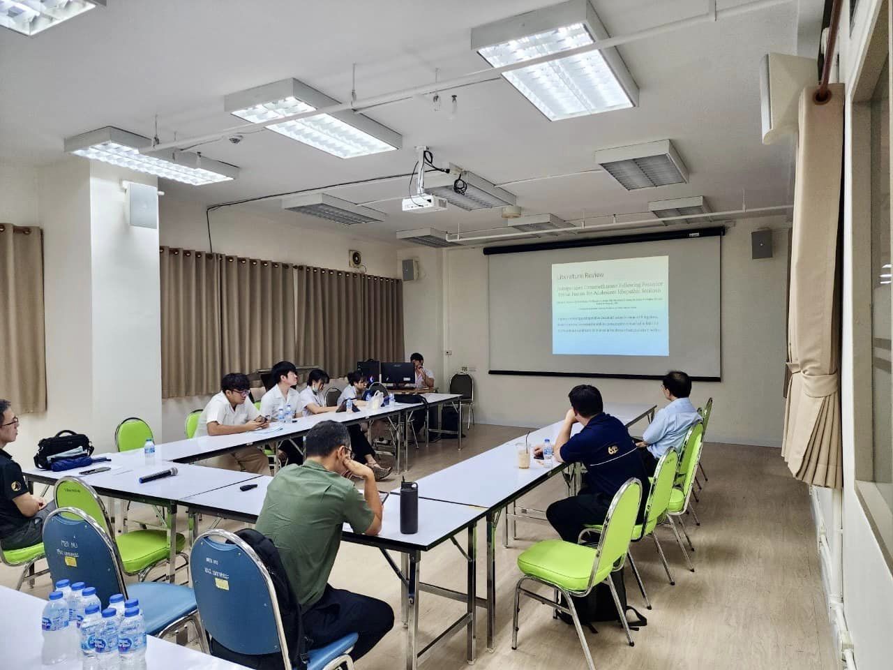 กิจกรรมการนำเสนอโครงร่างวิจัยของแพทย์ประจำบ้านชั้นปีที่ 1