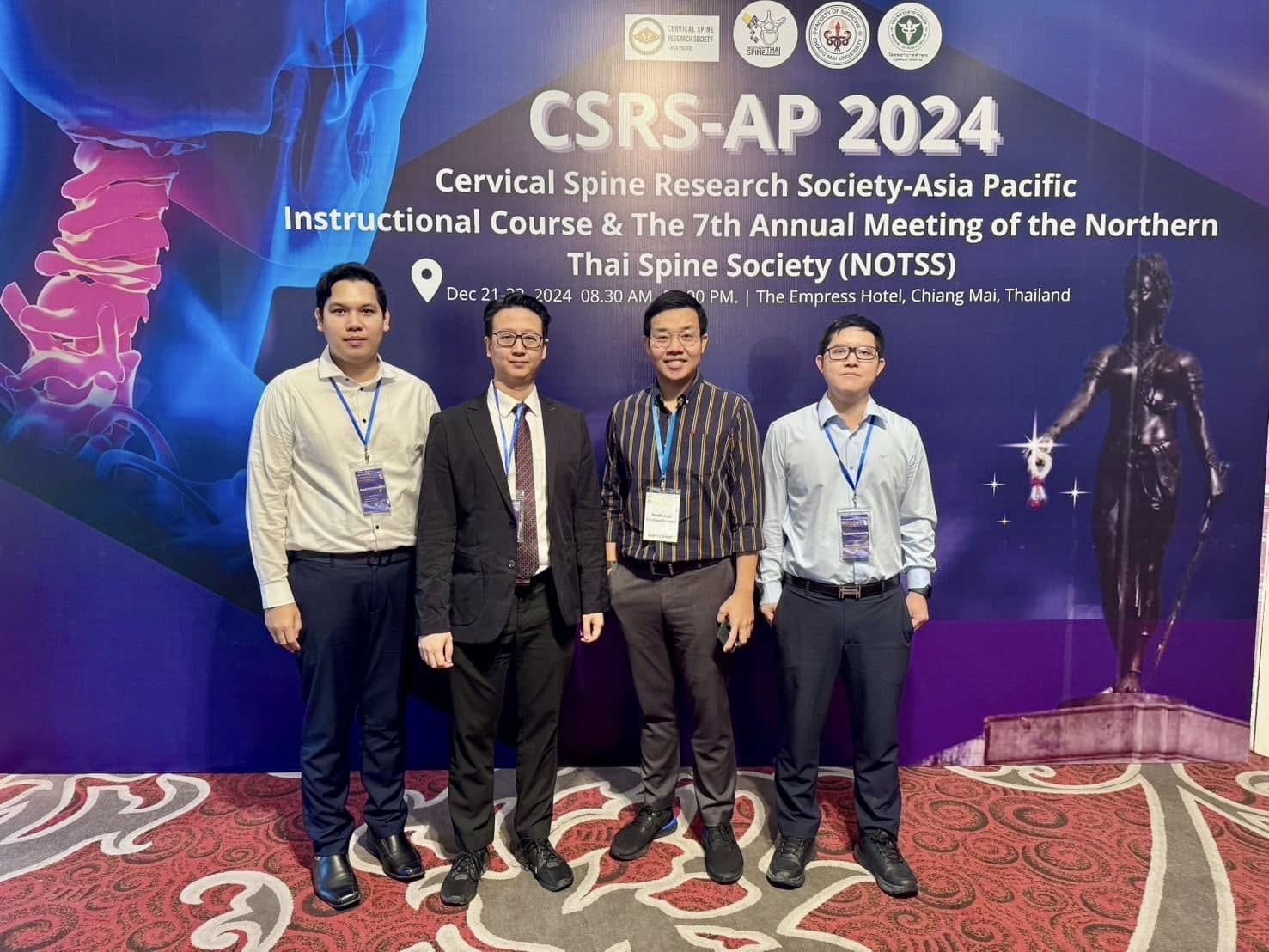 วิทยากรงานประชุมวิชาการ CSRS-AP & NOTSS 2024