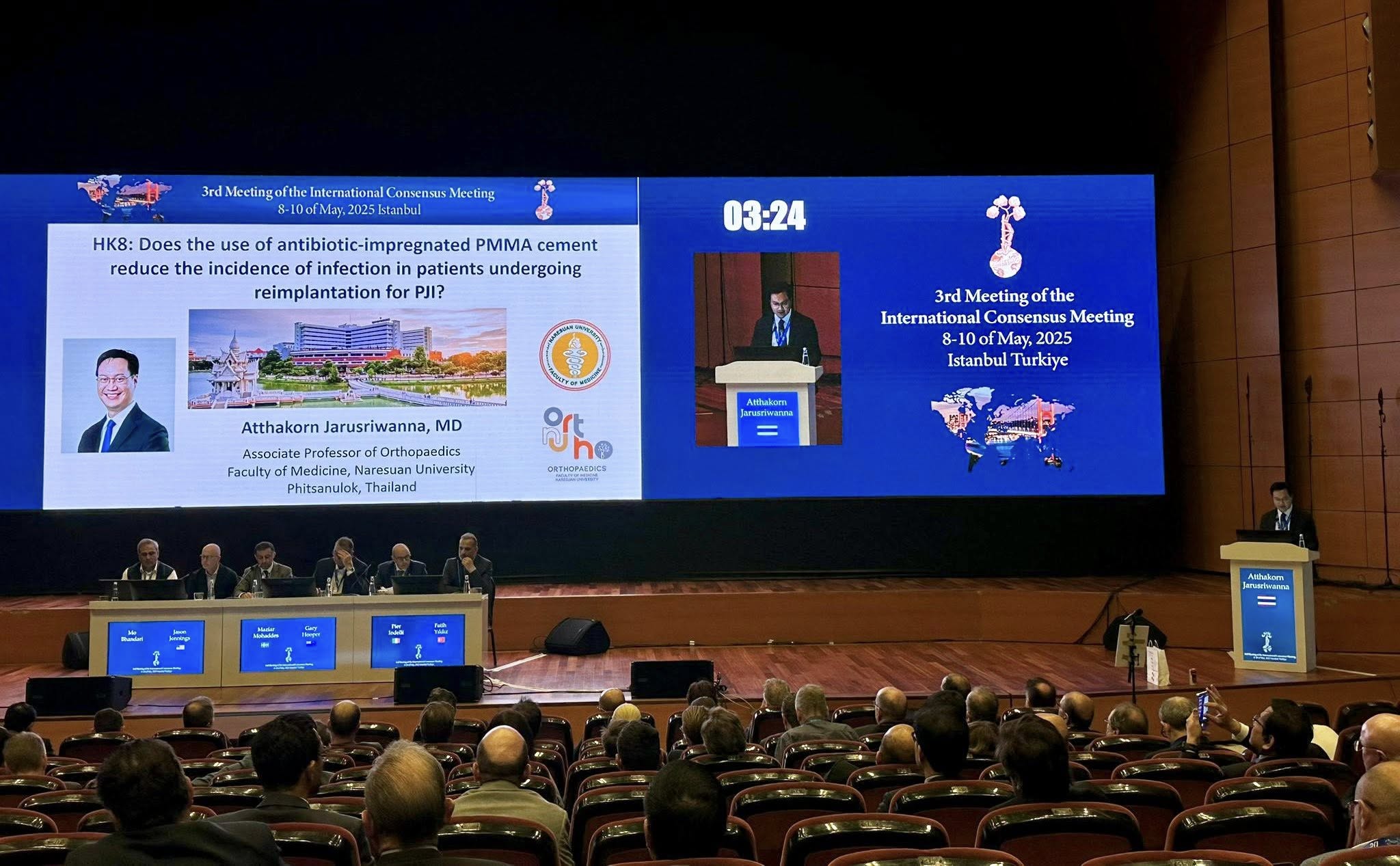 รศ. นพ.อรรถกร จารุศรีวรรณา เข้าร่วมและบรรยายในงานประชุม ICM 2025