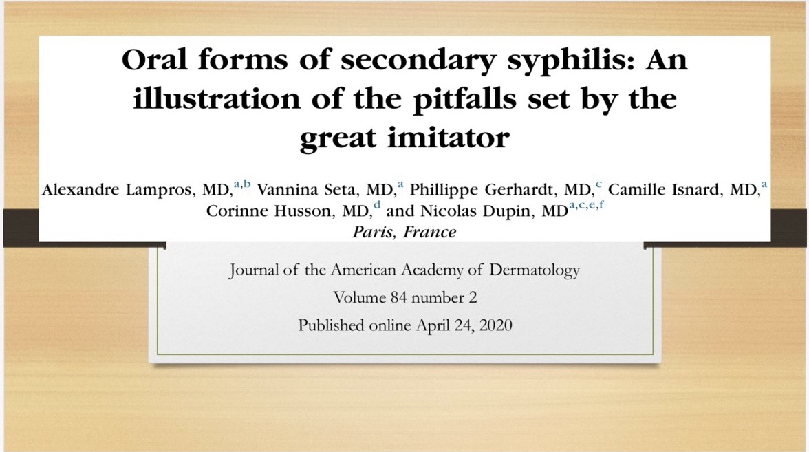 กิจกรรม JOURNAL CLUB 4 กุมภาพันธ์ 2564