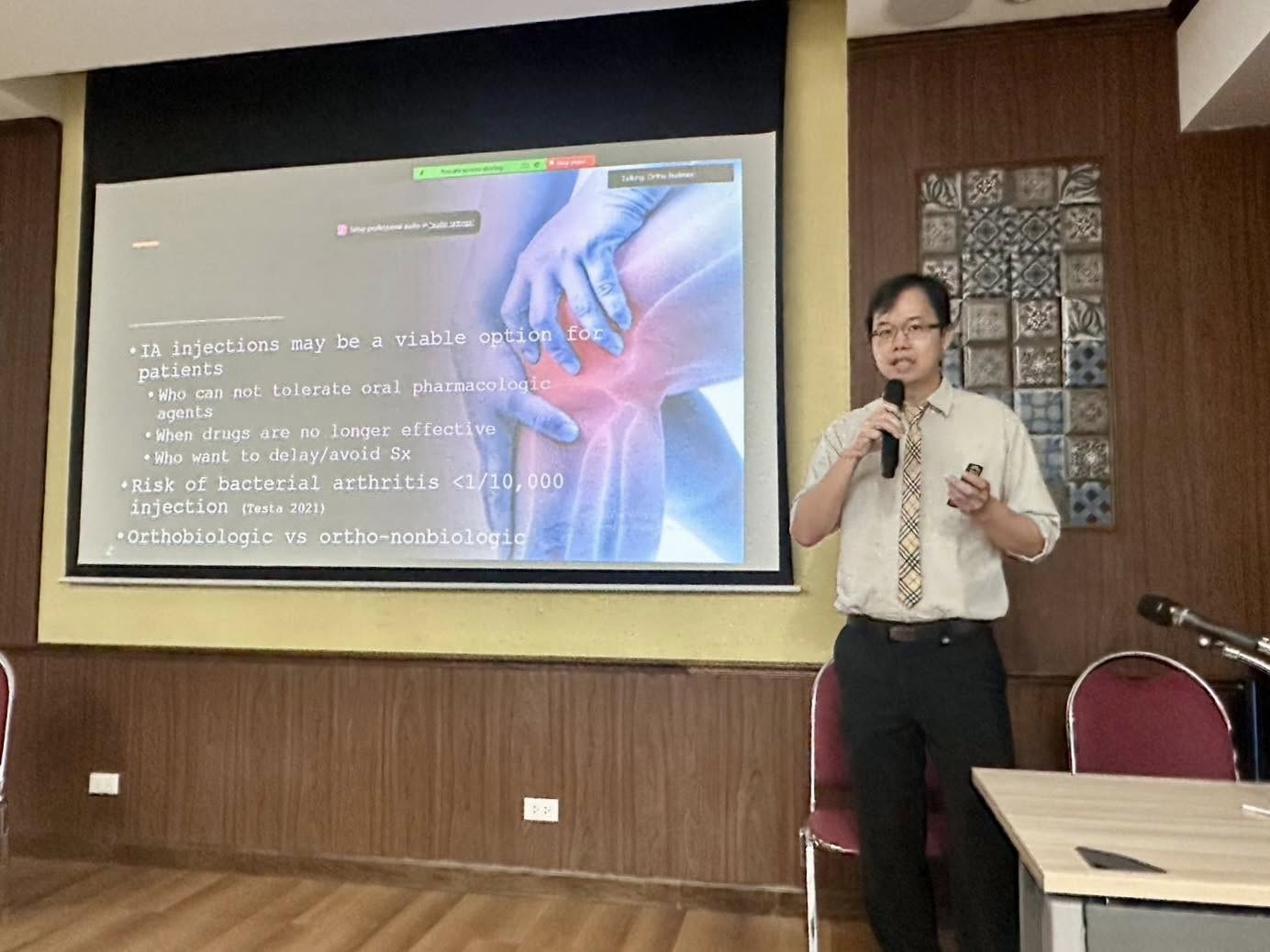 วิทยากรและผู้ควบคุมการนำเสนองานประชุมวิชาการ Bud Hip & Knee Arthroplasty Day 2025 