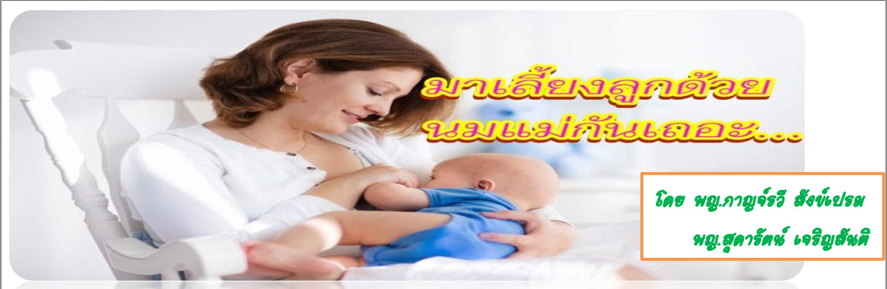 มาเลี้ยงลูกด้วยนมแม่กันเถอะ