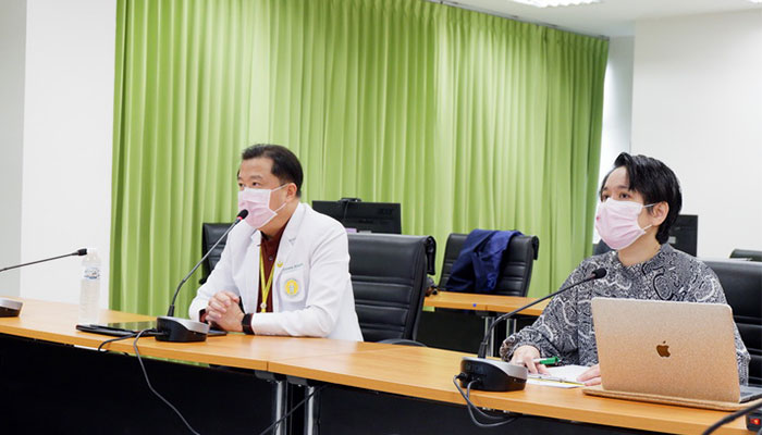 โครงการประชุมผู้ปกครองนิสิตแพทย์ ประจำปีการศึกษา 2564 ผ่านระบบ ONLINE (ZOOM)