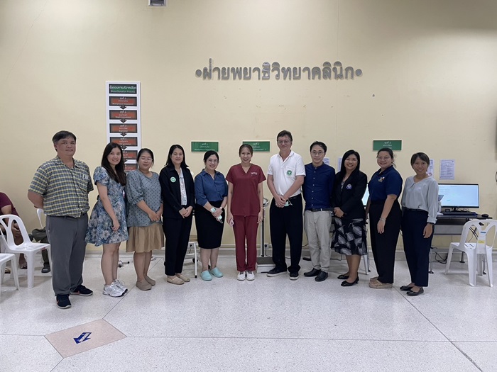 นิเทศงานโครงการพัฒนาศักยภาพห้องปฏิบัติการเครือข่ายและเฝ้าระวังเชื้อดื้อยาต้านจุลชีพ