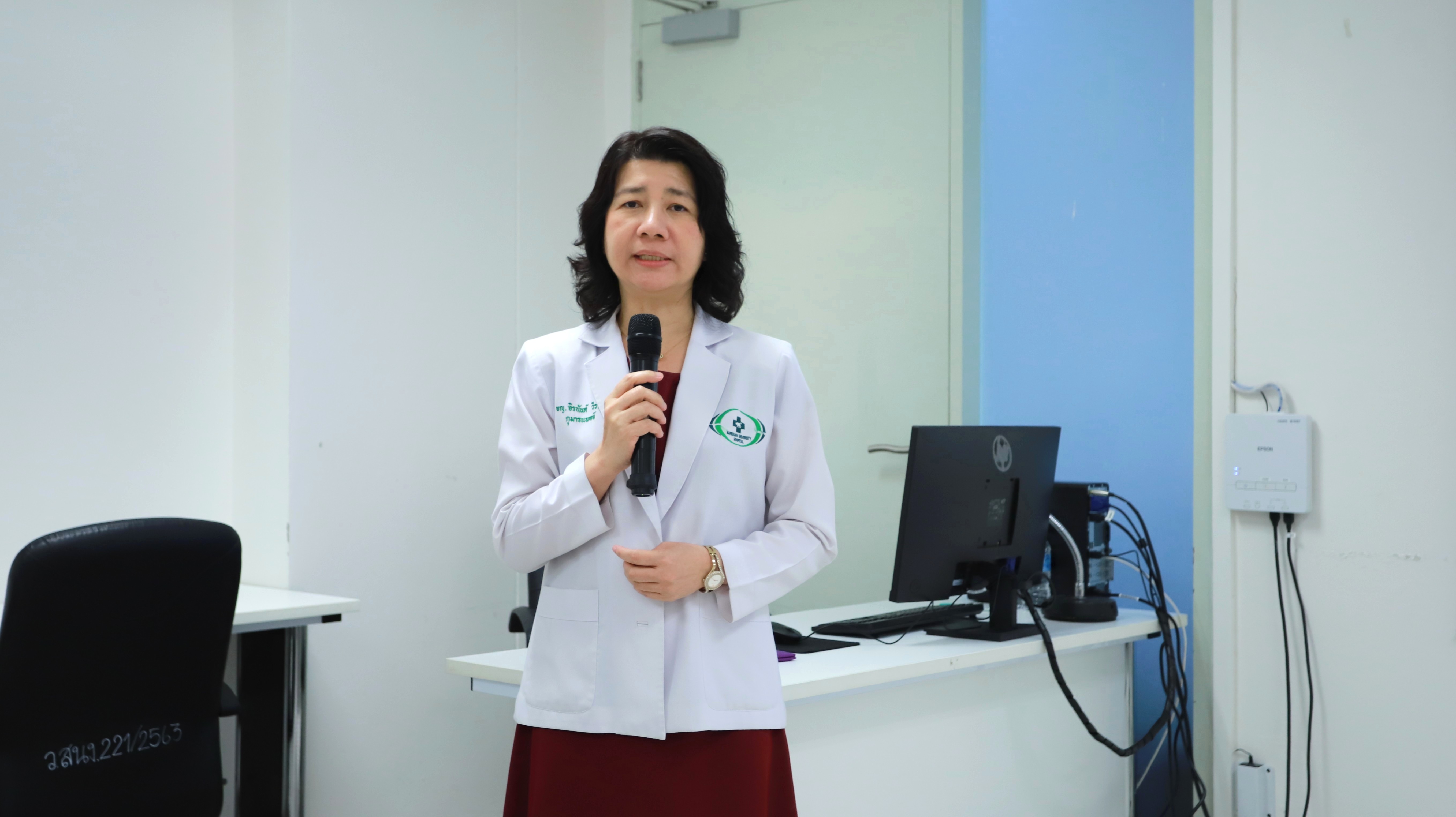 ประมวลภาพกิจกรรมโครงการพัฒนาอาจารย์สำหรับการเรียนการสอนในห้อง Simulation Center 